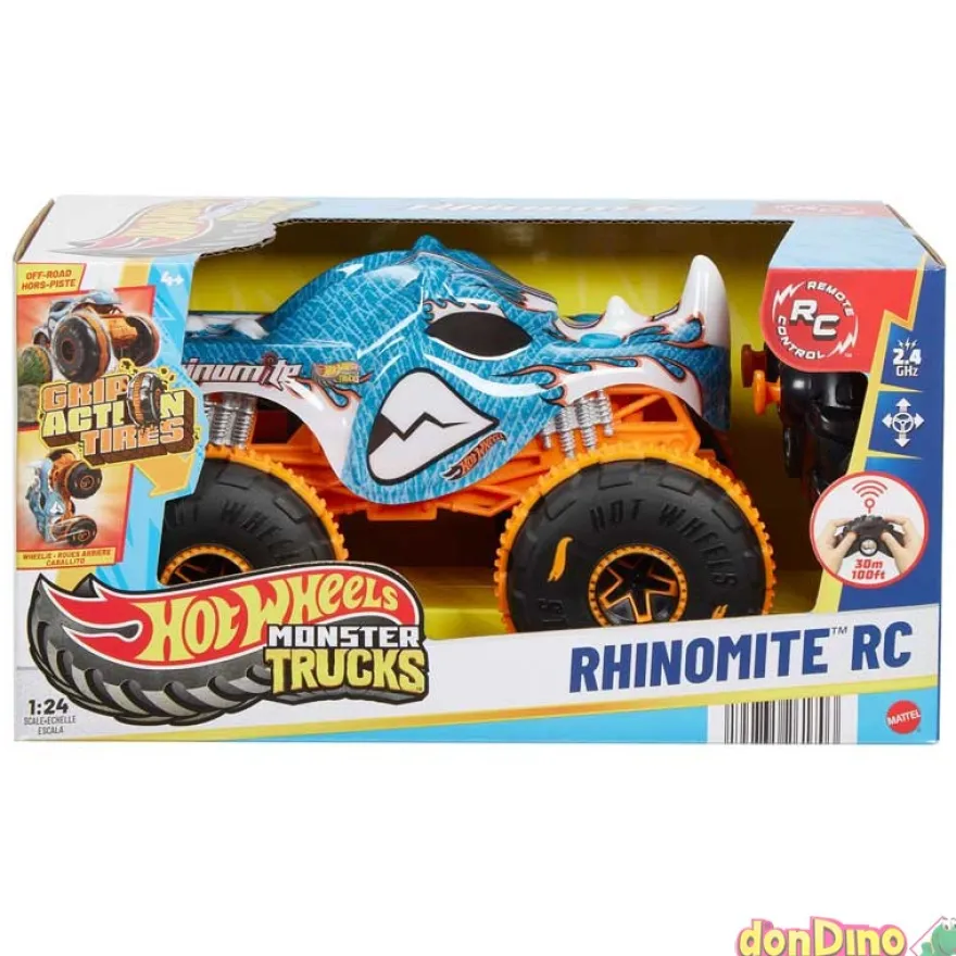 Rhinomite r/c hot wheels monster trucks - 1:24