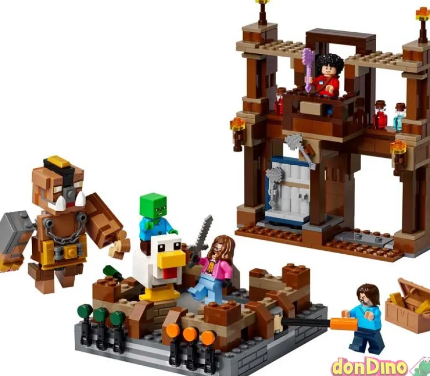 Ring de Combate Mansión del Bosque Lego Minecraft 491 pzas.