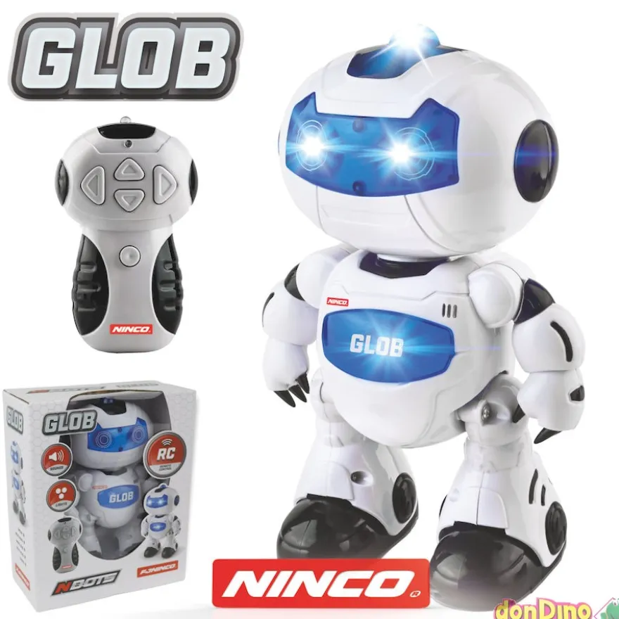Robot glob r/c nbots luz y sonido