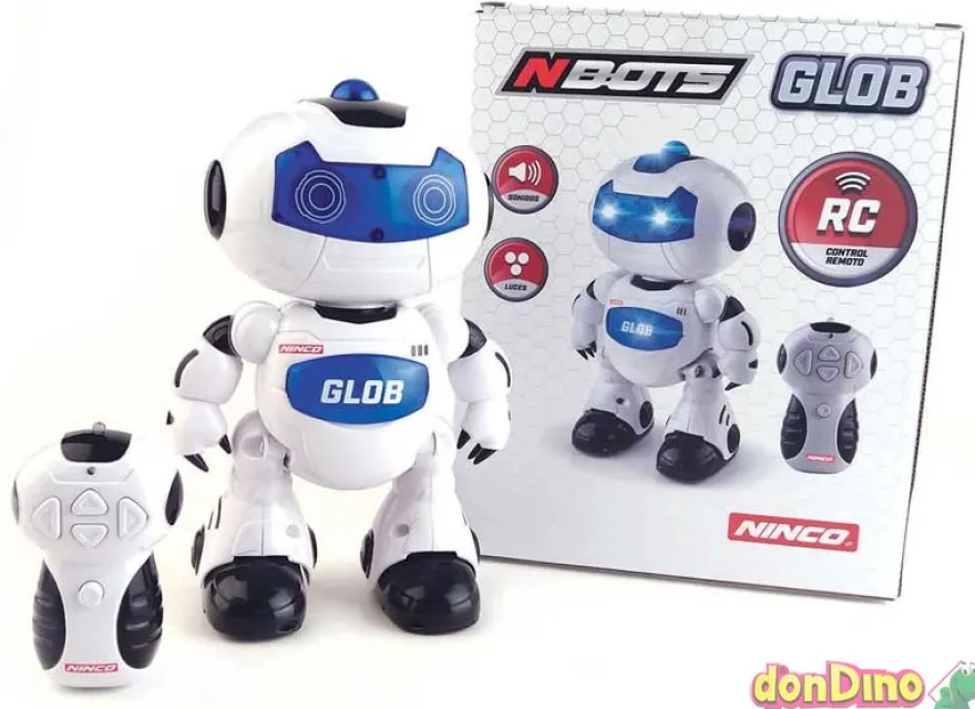 Robot glob r/c nbots luz y sonido