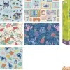 Rollo papel regalo stitch 70x200 cm. surtidos
