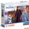 Rompecabezas 12 cubos frozen
