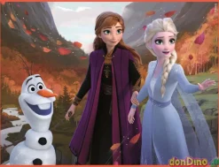 Rompecabezas 12 cubos frozen