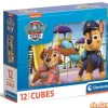 Rompecabezas 12 cubos patrulla canina