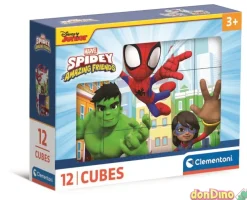 Rompecabezas 12 cubos spidey