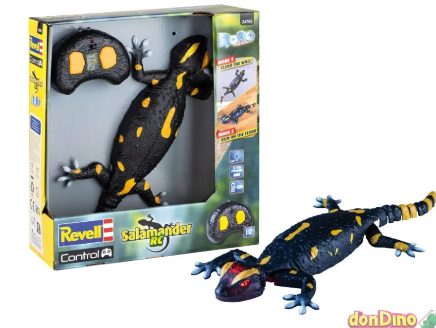 Salamandra r/c 33 cm. con luz batería y cargador