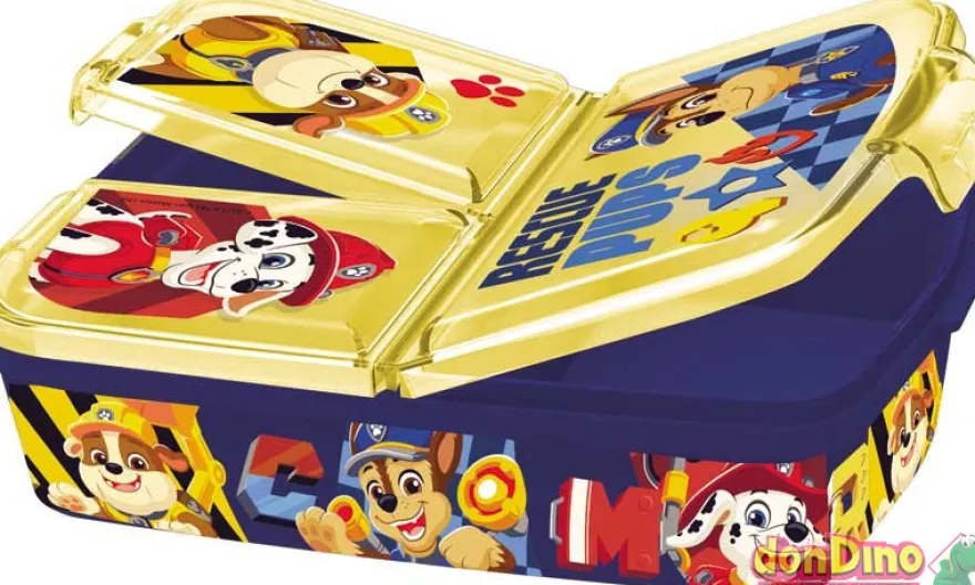 Sandwichera triple patrulla canina