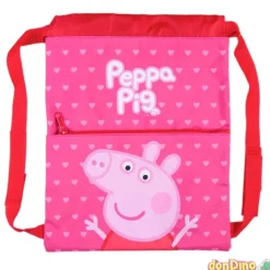 Saquito mochila peppa pig