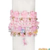 Set 500 abalorios abc floral