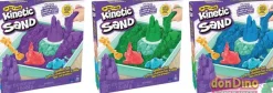 Set con arenero kinetic sand surtidos