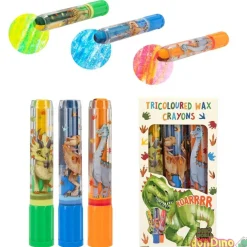 Set de ceras mini dino world top model