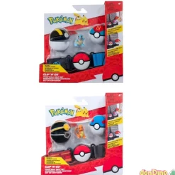 Set de cinturon poke ball pokemon clip'n'go