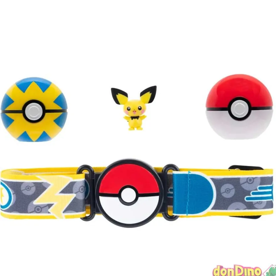 Set de cinturon poke ball pokemon clip'n'go