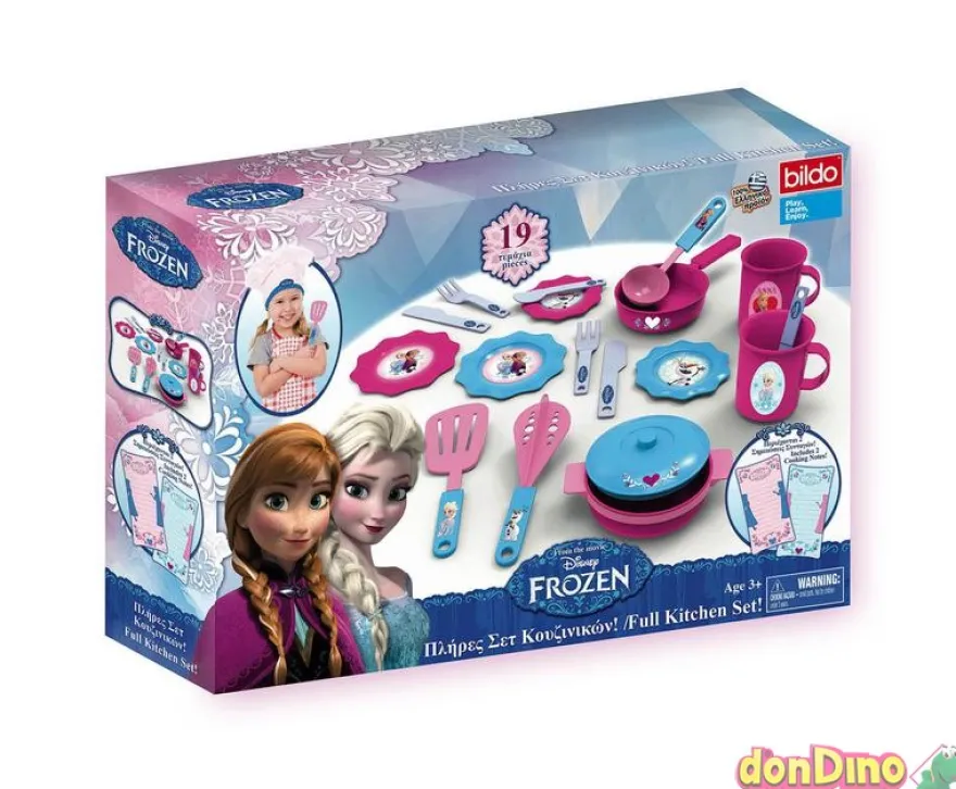 Set de cocina frozen 19 pzas.