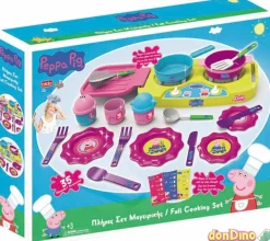 Set de cocina peppa pig 35 pzas.