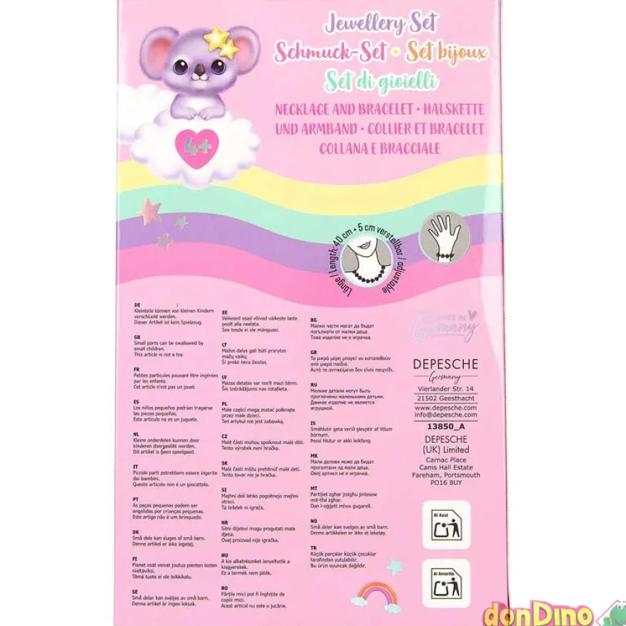 Set de joyas collar y pulsera ylvi