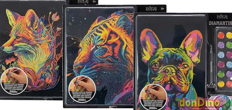 Set diamantiny animales surtidos
