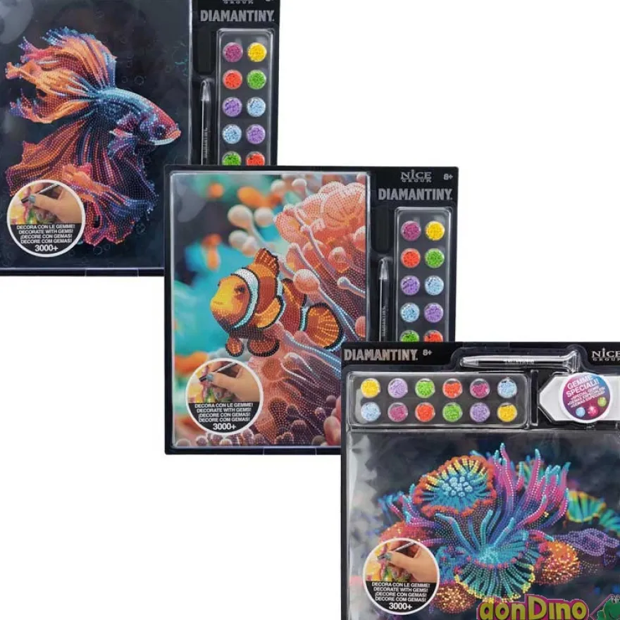Set diamantiny fondos marinos