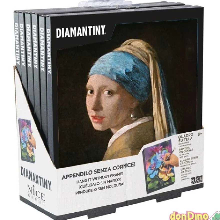 Set diamantiny obras de arte lienzo surtido