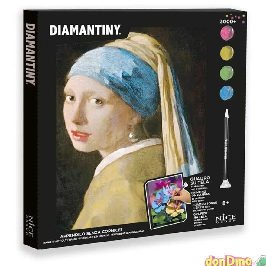 Set diamantiny obras de arte lienzo surtido