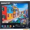 Set diamantiny paisajes en lienzo cuadro sobre lienzo