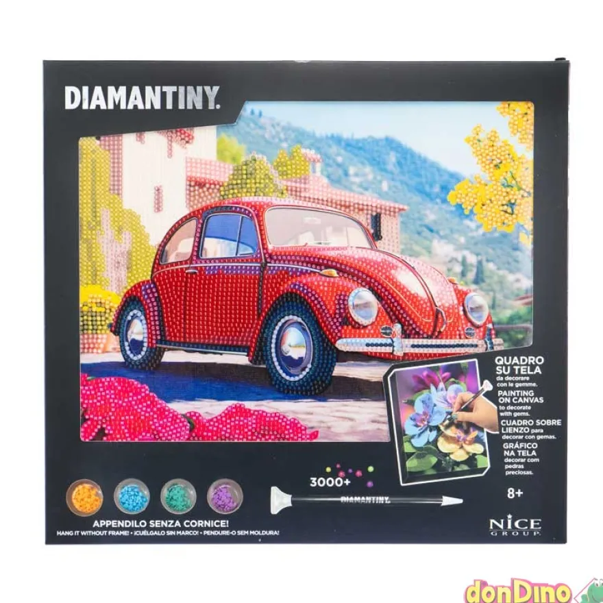 Set diamantiny paisajes en lienzo cuadro sobre lienzo