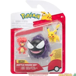 Set 3 Figuras Batalla Pokémon Surtidas