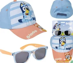 Set gorra y gafas de sol bluey