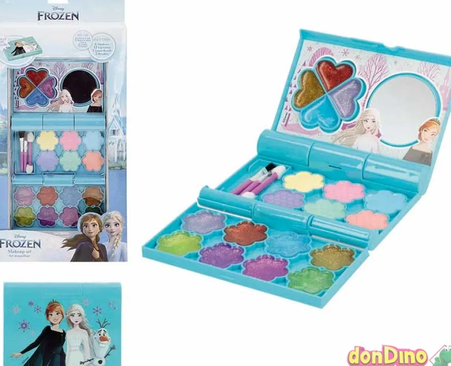 Set maquillaje frozen 3 pisos estuche