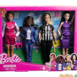 Set 4 muñecas barbie deportivas