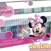 Set para colorear con sellos minnie 36 rotuladores lavables,1 album,3 sellos,1 tampo