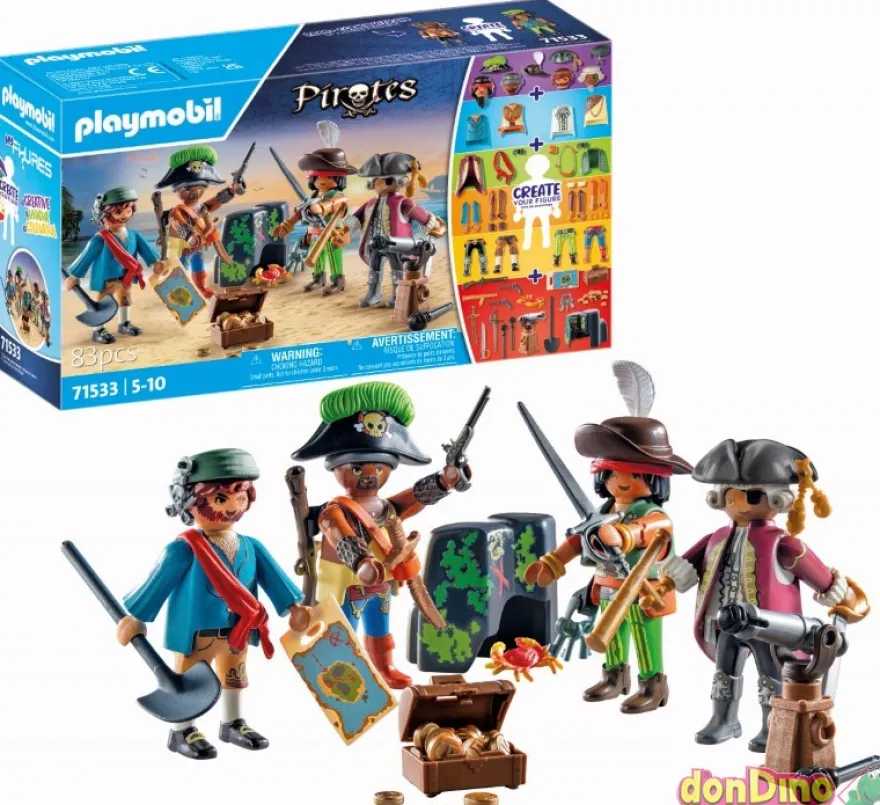 Set piratas: my figures playmobil