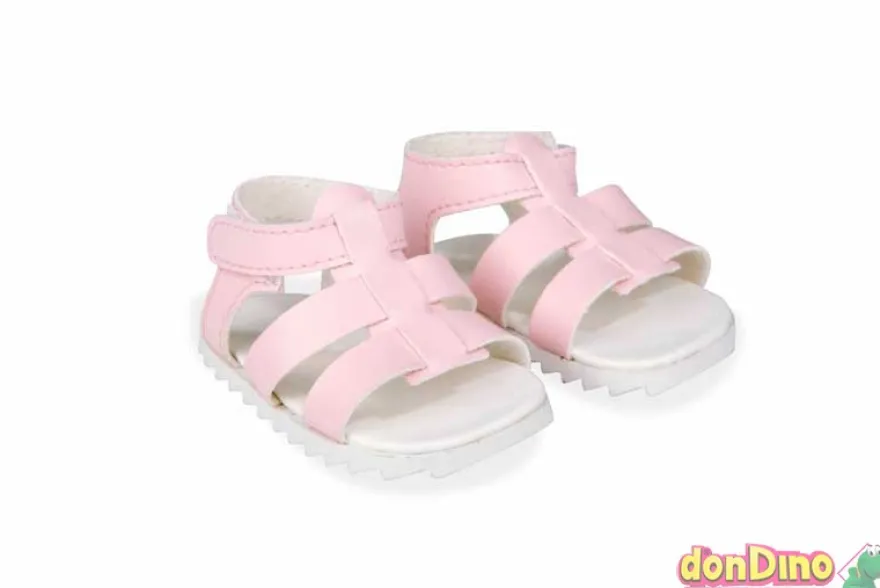 Set sandalias rosas muñeco 45 cm. reborn