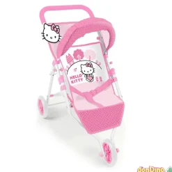 Silla muñeca capota hello kitty 3 ruedas 54x55x34cm.