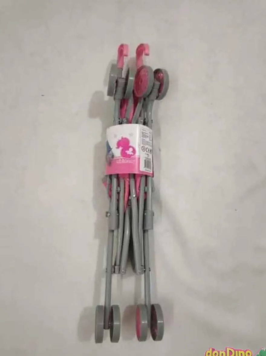 Silla muñeca plegable ruedas giratorias, 4 modelos surtidos