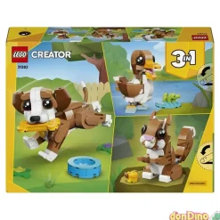 Simpaticos animales: cachorro juguetón 3 en 1 lego creator 336 pzas.