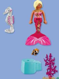 Sirena con caballito de mar playmobil