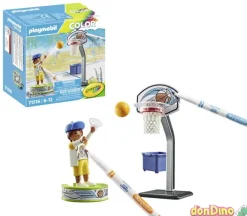 Skater con canasta basket playmobil color c/2 rotuladores crayola - 15 pzas.
