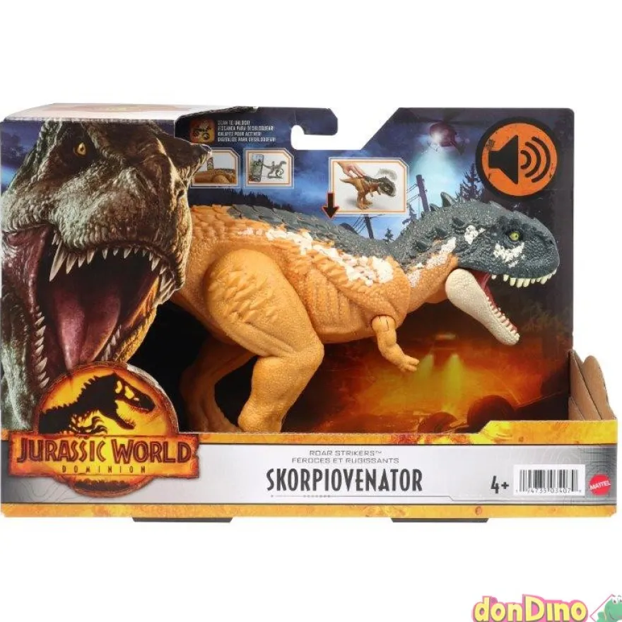 Skorpiovenator jurassic world dominion - c/sonido
