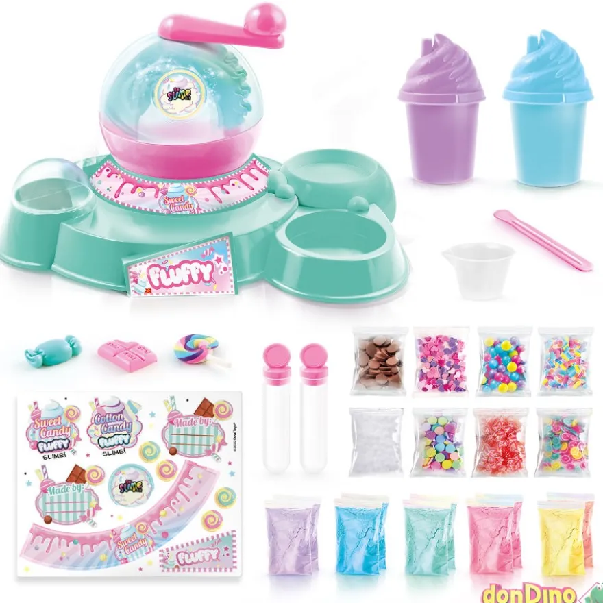 Slime factory fluffy pop