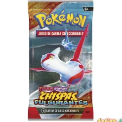 Sobre 10 cartas pokemon chispas fulgurantes. escarlata y púrpura - aleatorio