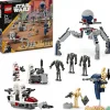Soldados clon&droides combate lego pack de combate - star wars