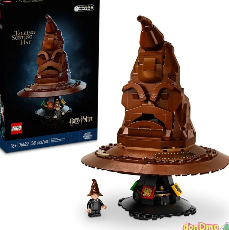 Sombrero selecionador lego harry po potter - parlante