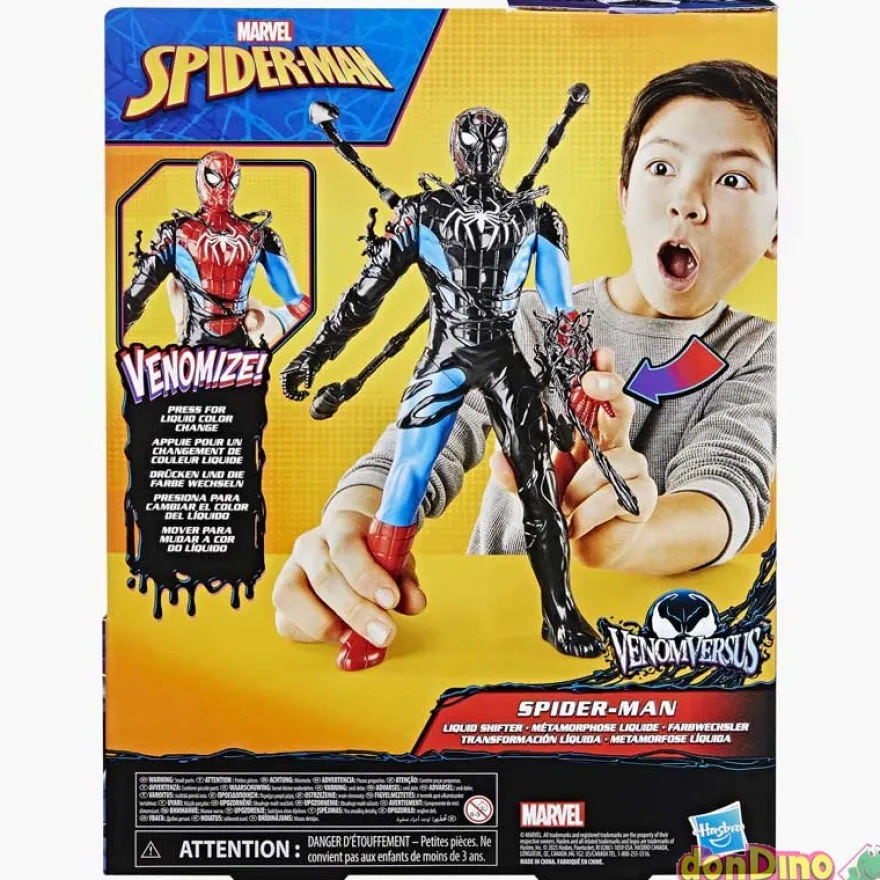 Spider-man transformacion liquida venom versus