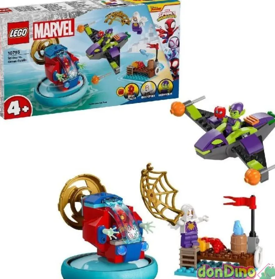 Spidey vs duende verde lego marvel