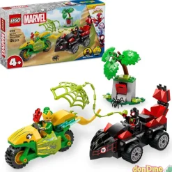 Spin y Electro Duelo Vehículos Lego Spidey Marvel 124 pzas.