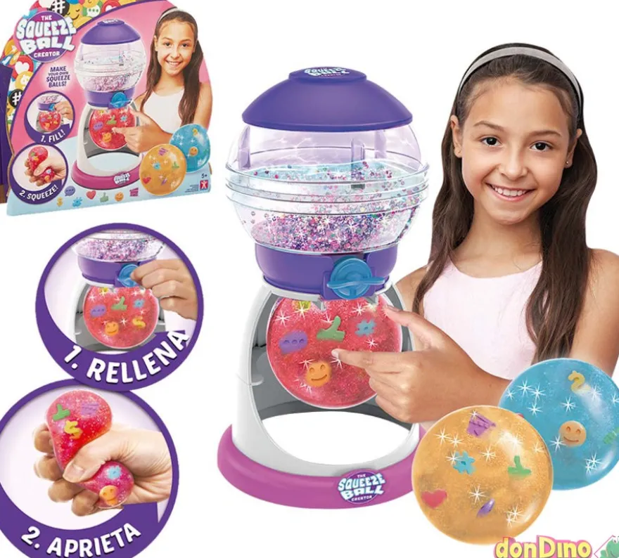 Squeeze ball creator
