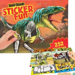 Sticker fun dino world top model