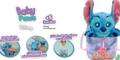 Stitch baby paws disney con sonido
