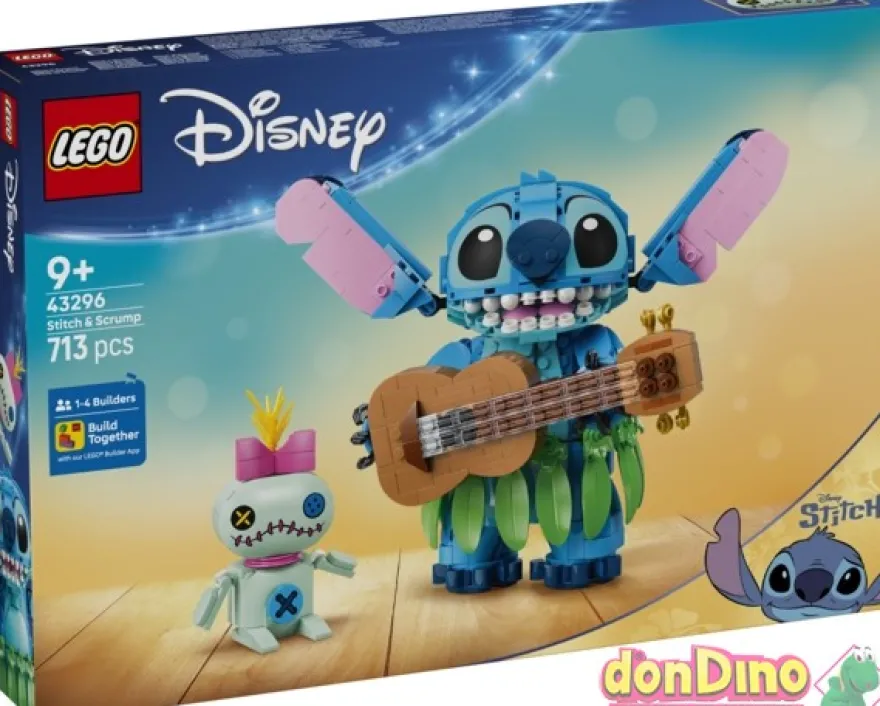 Stitch & scrump lego disney 713 pzas.